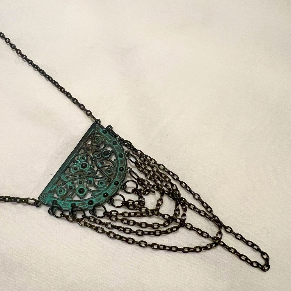 Elegant unique handmade necklace